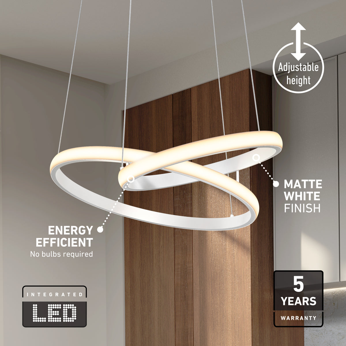 Suspension DEL Mora 28 po, 5 TCC