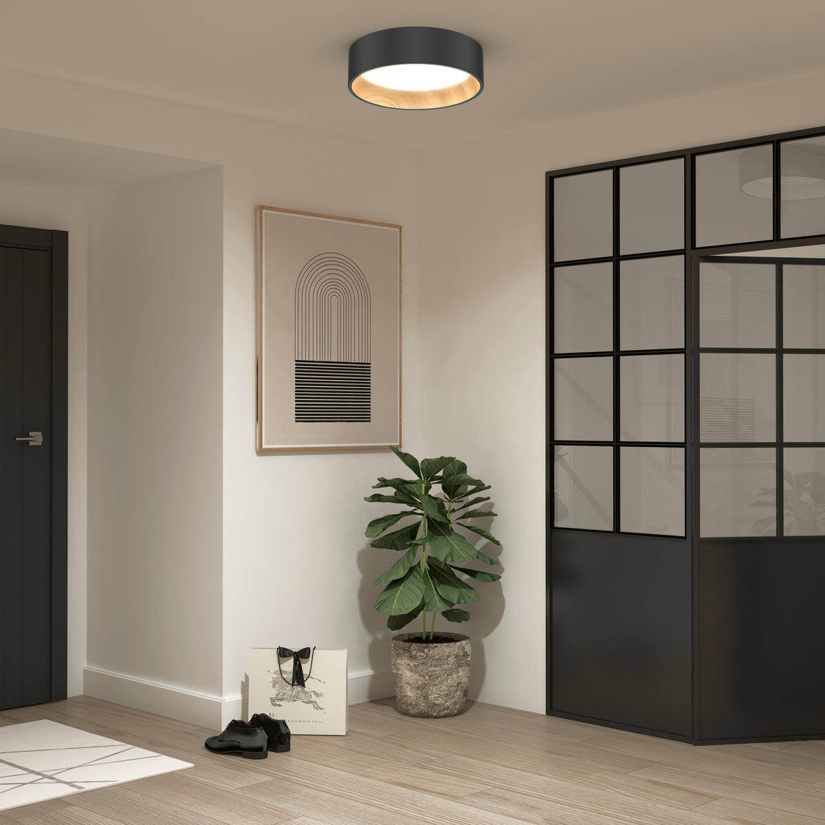 Alton 13 in. (33 cm) Modern LED Flush Mount Ceiling Light 3 CCT