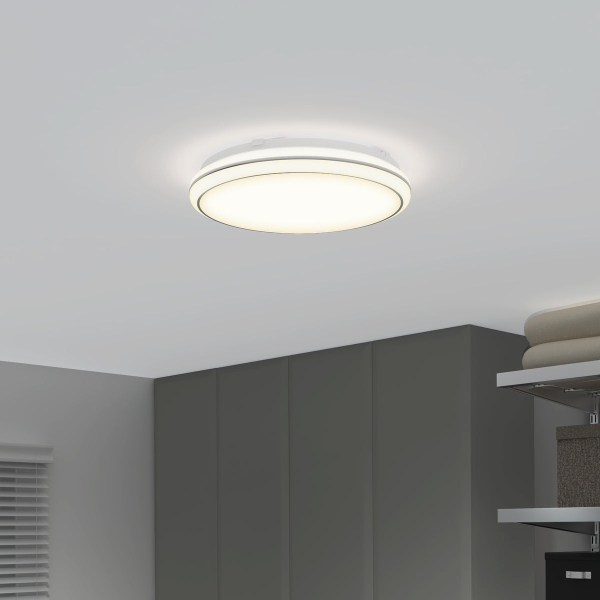 Emina 13 in. LED flush mount light 3 CCT