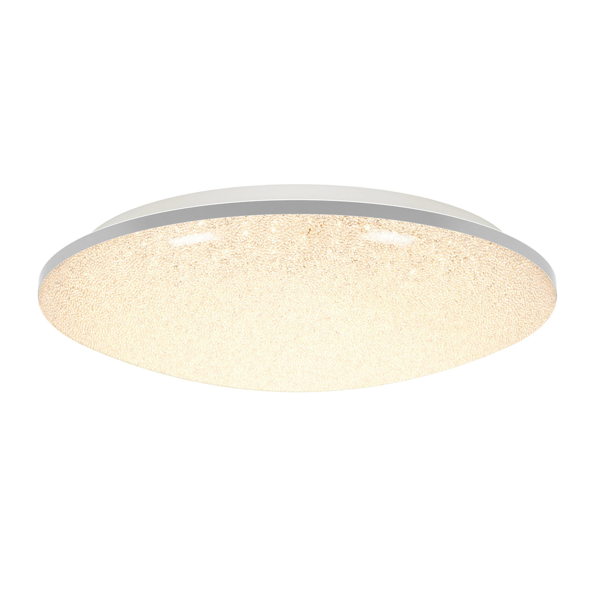 Sparkle 18 in. (45 cm) Modern LED Flush Mount Ceiling Light - With Remote