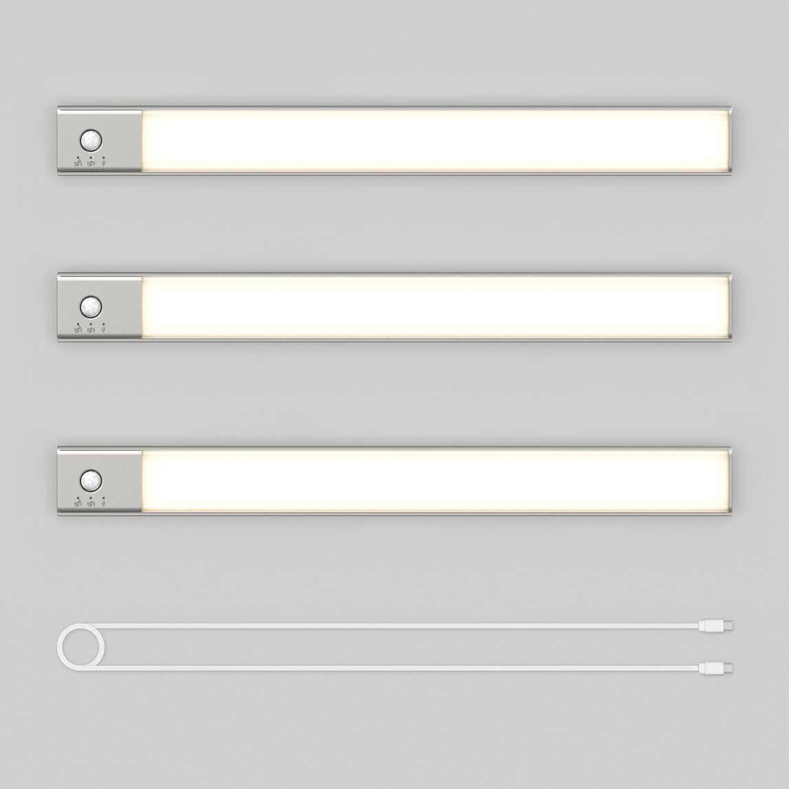 Outline lumières LED sous armoire 3CCT - paquet de 3