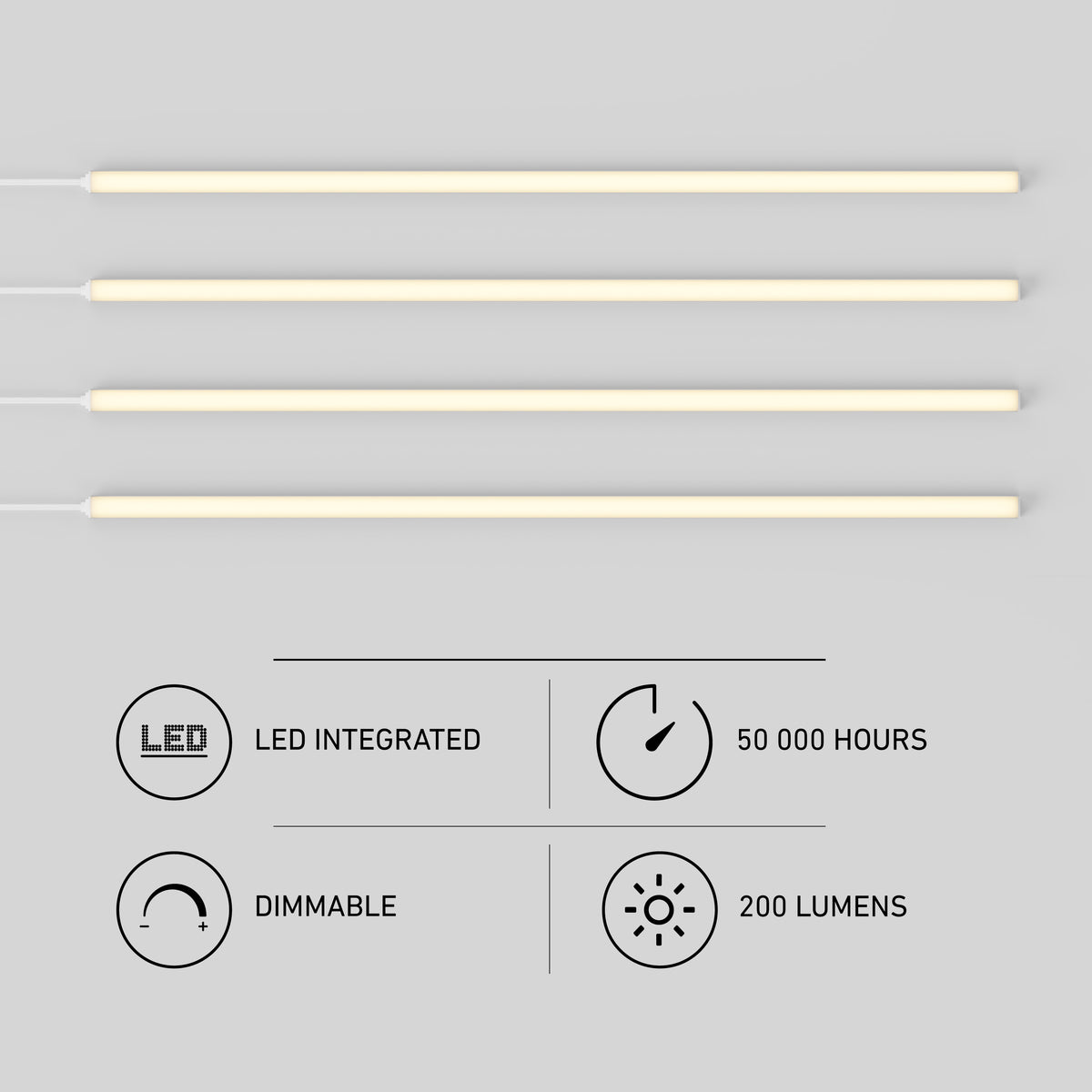 Luminaire DEL Lumilok avec télécommande pour Sonolok - paquet de 4