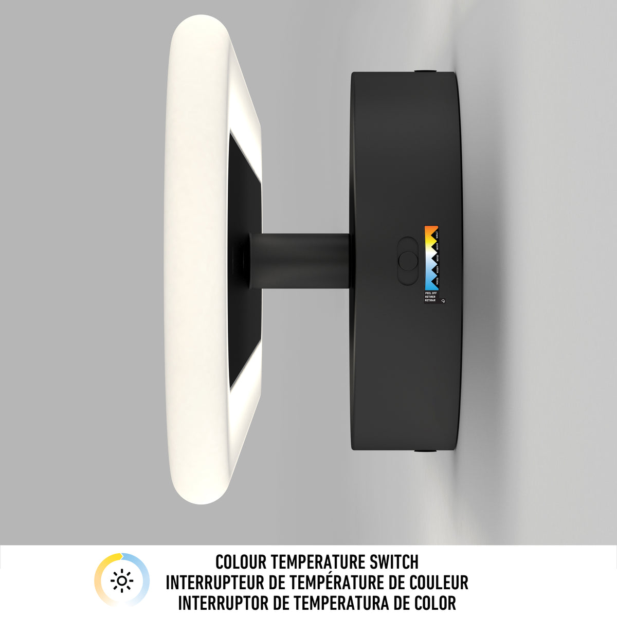 Pista 27 po (69 cm) luminaire de vanité DEL intégré 5 TCL pour salle de bain