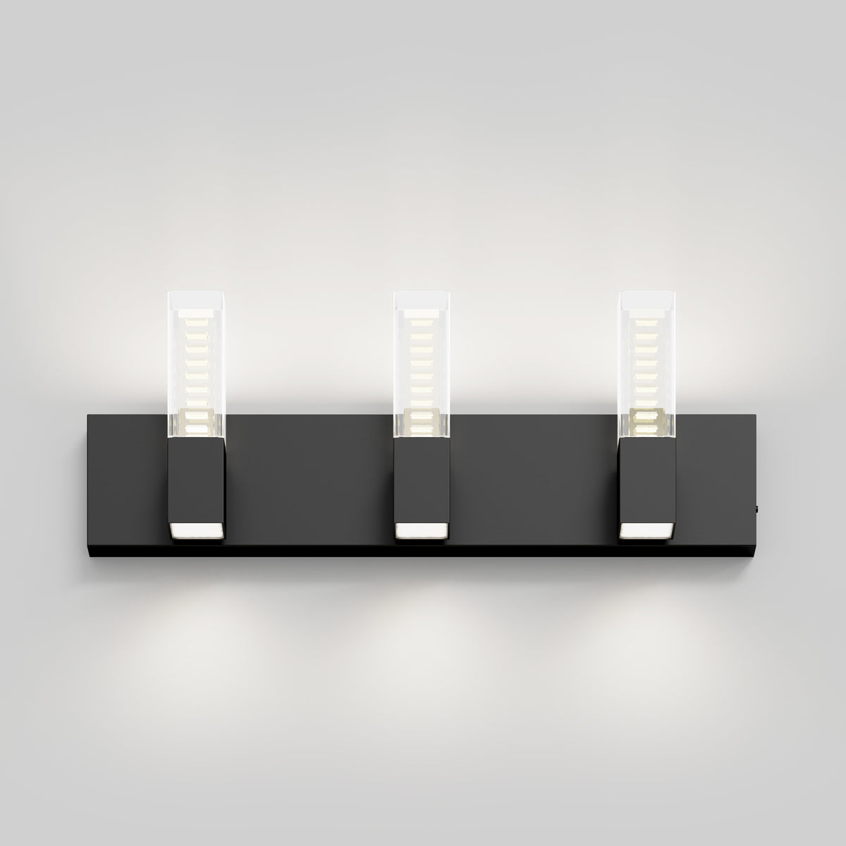 The Artika Hologram LED modern bathroom vanity light 5 CCT offers sleek, dimmable lighting perfect for any contemporary bathroom.