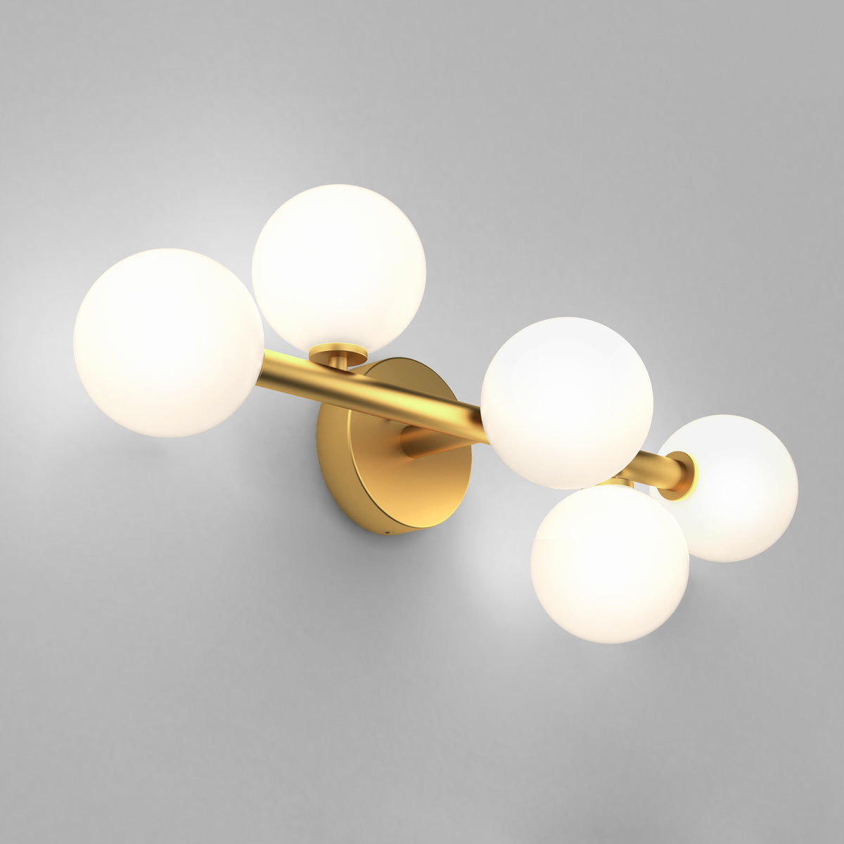 The Artika Bloom 27-in (69 cm) 3-Light Modern LED Vanity Light offers contemporary bathroom lighting with a sleek design, combining style and functionality.