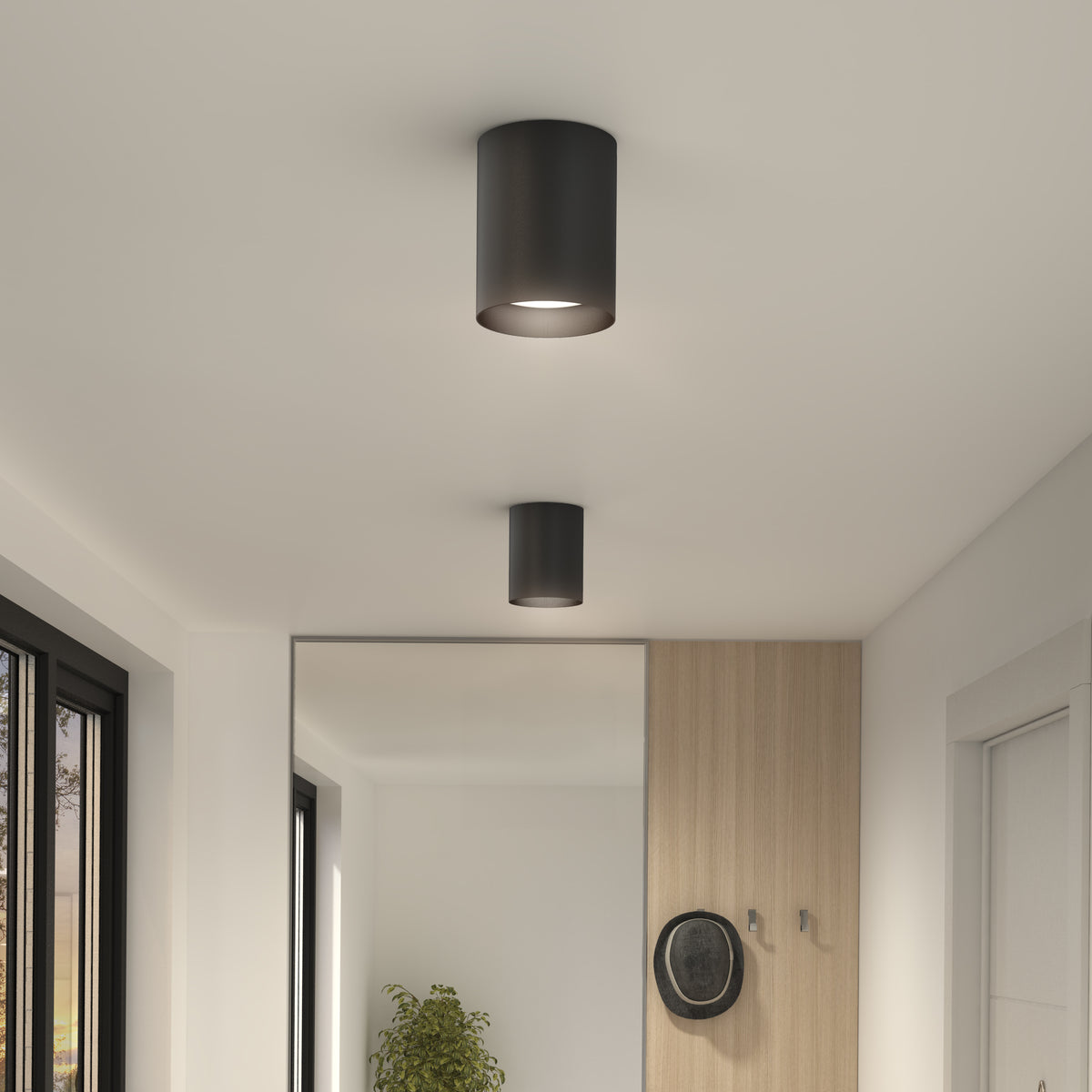 Radius LED flush mount light 3 CCT