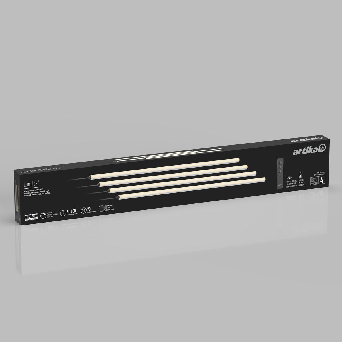 Luminaire DEL Lumilok avec télécommande pour Sonolok - paquet de 4