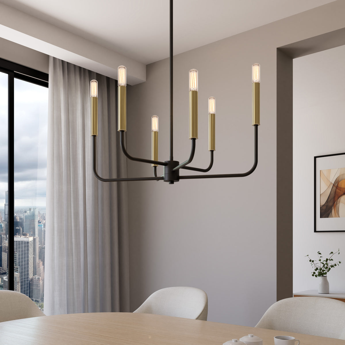 Manchester 6-light pendant