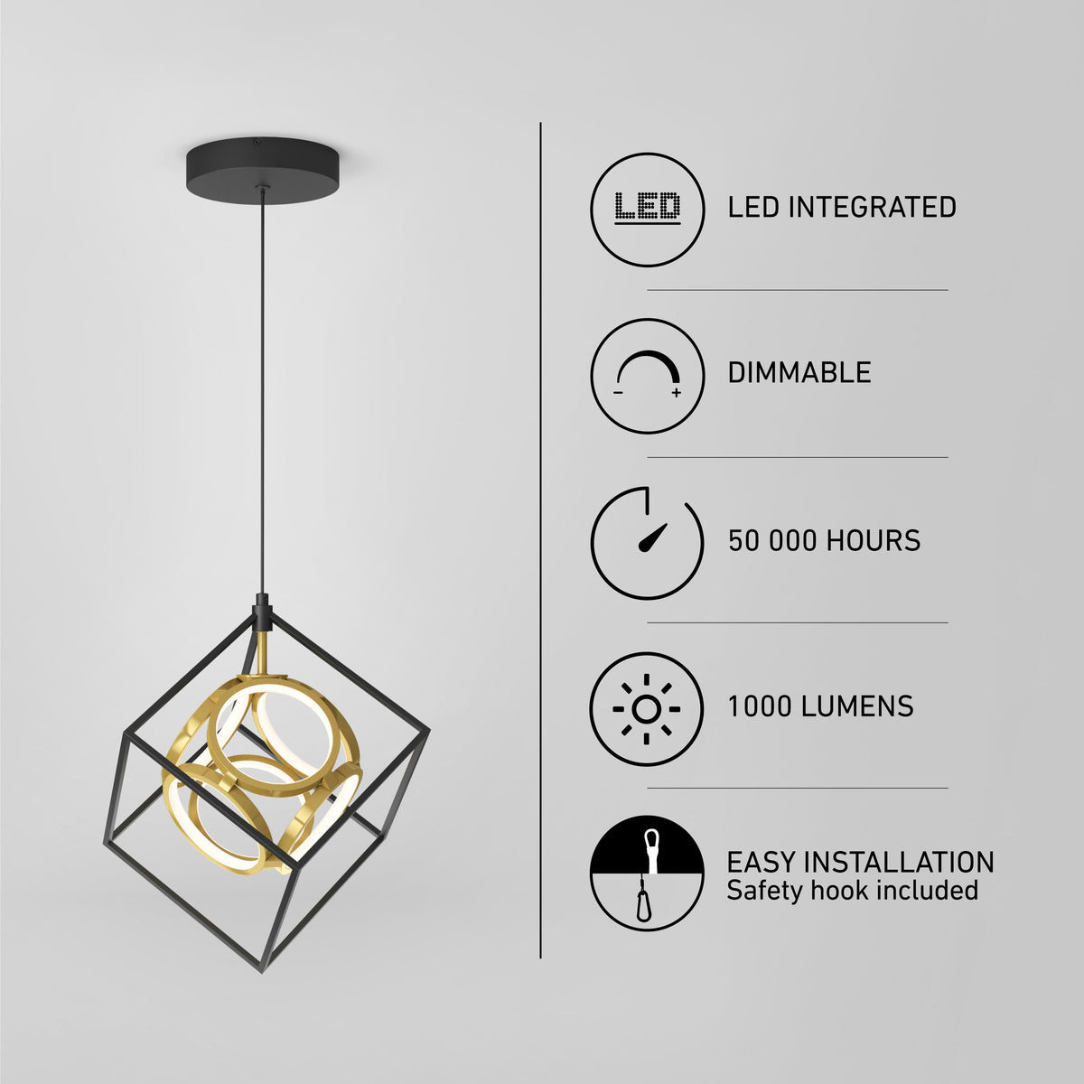 Mini Luxury LED pendant light