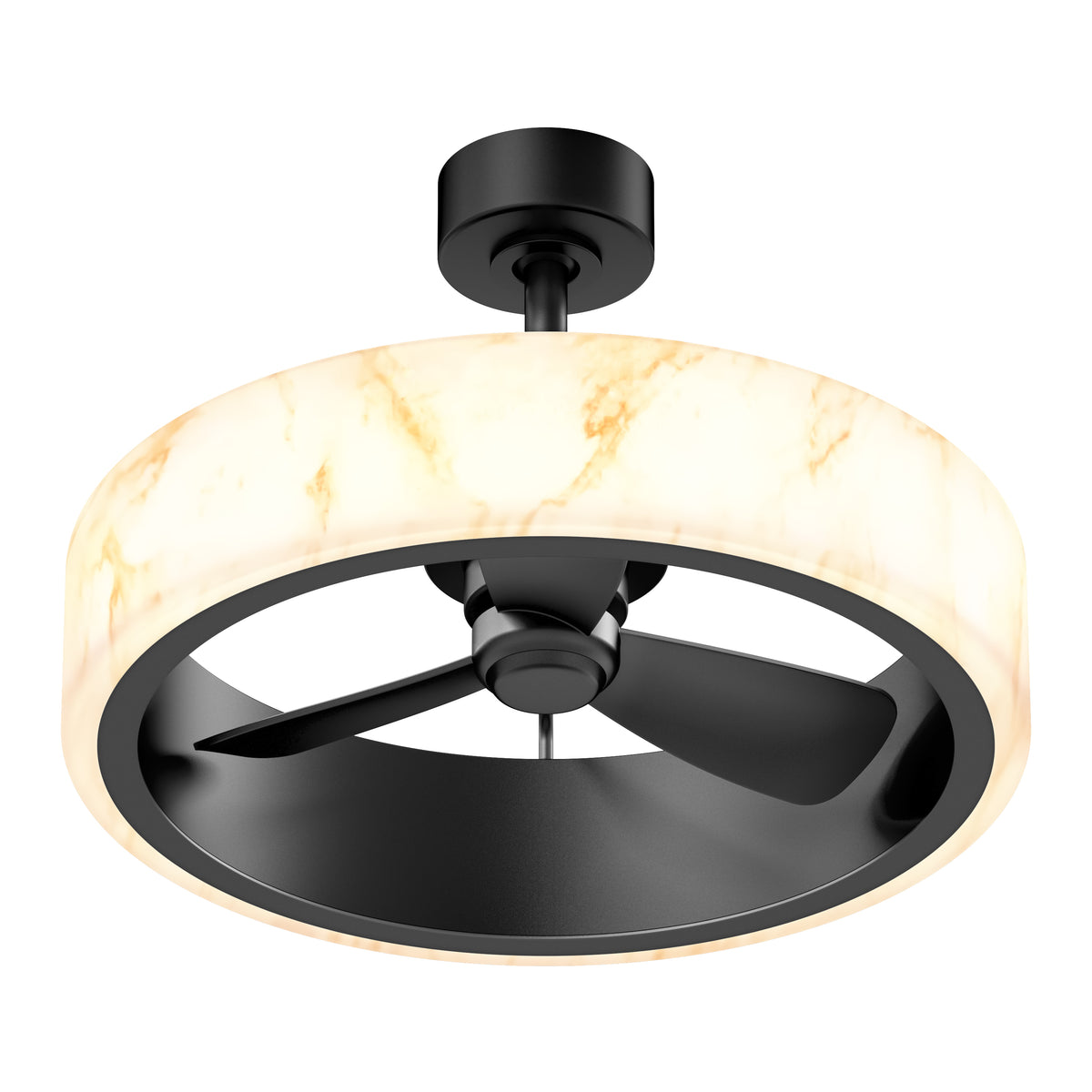 Selena 23 in. (58 cm) LED modern fandelier ceiling fan with light - includes remote
