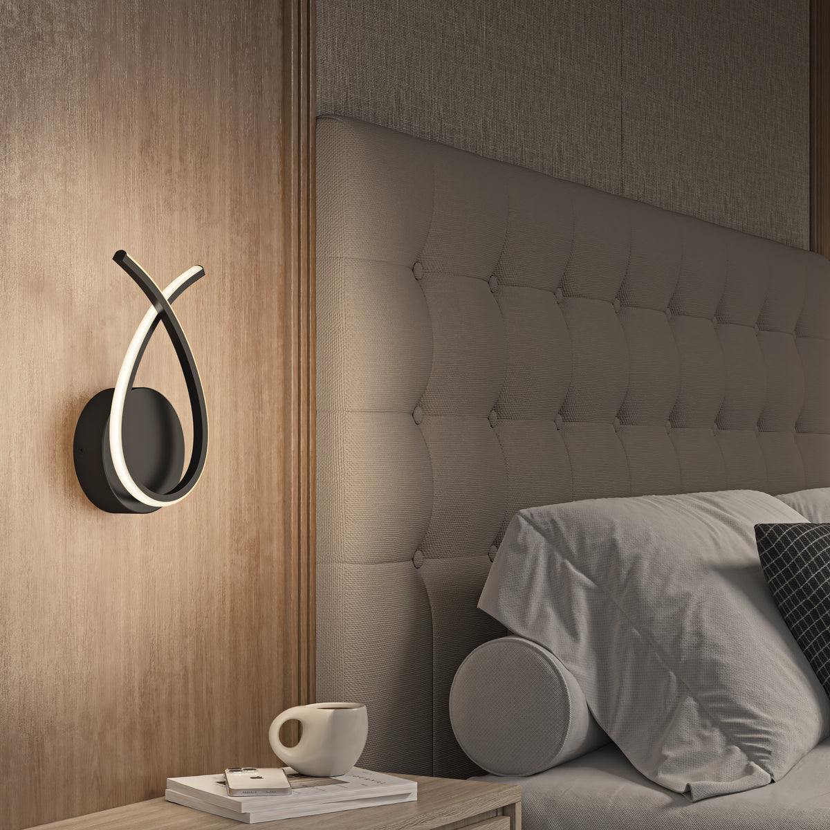Gamma lámpara de pared LED moderno 5 CCT