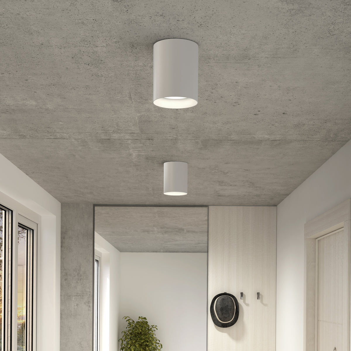 Radius LED flush mount light 3 CCT