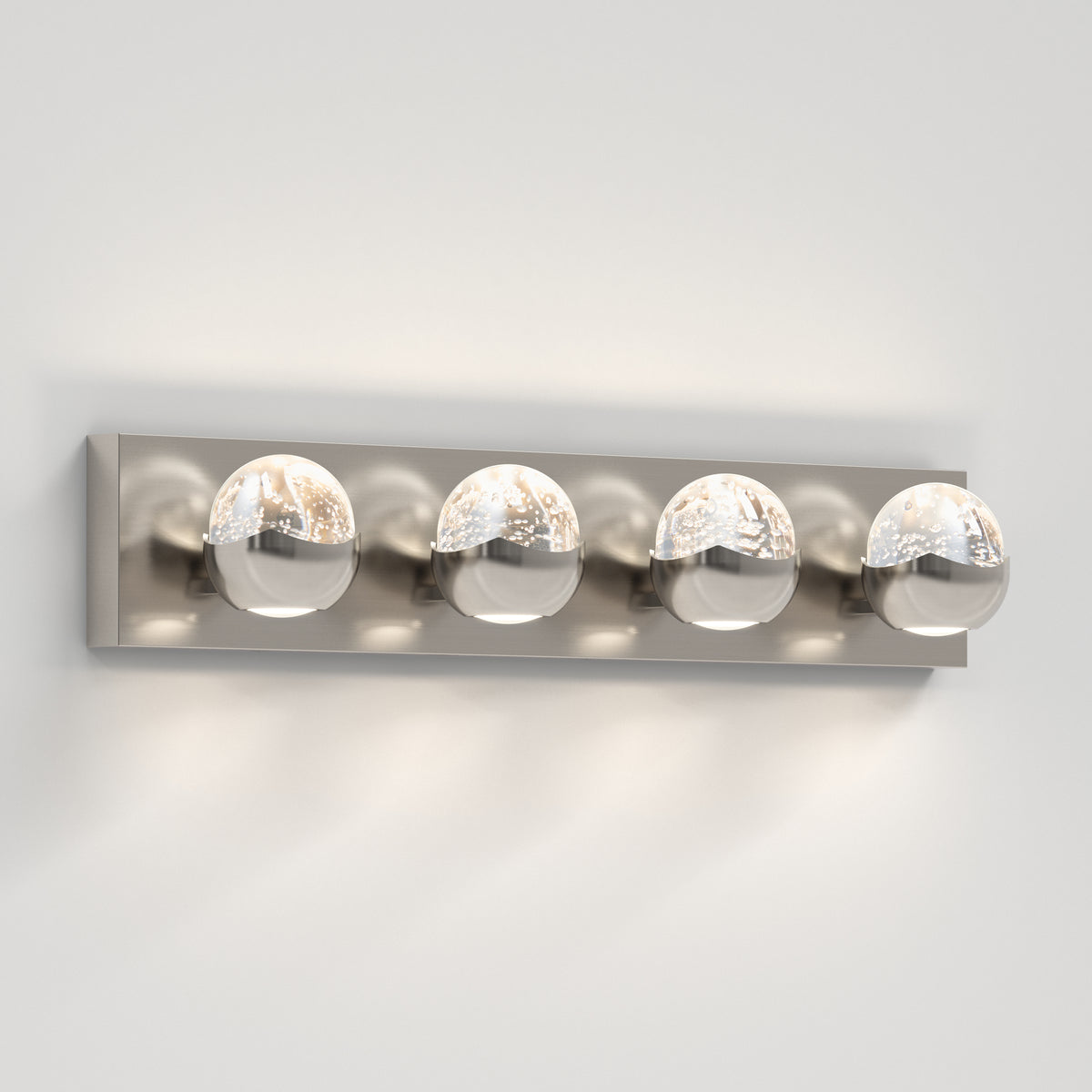 Oracle 27-in (68 cm) 4-Light Modern LED Vanity Light for Bathroom