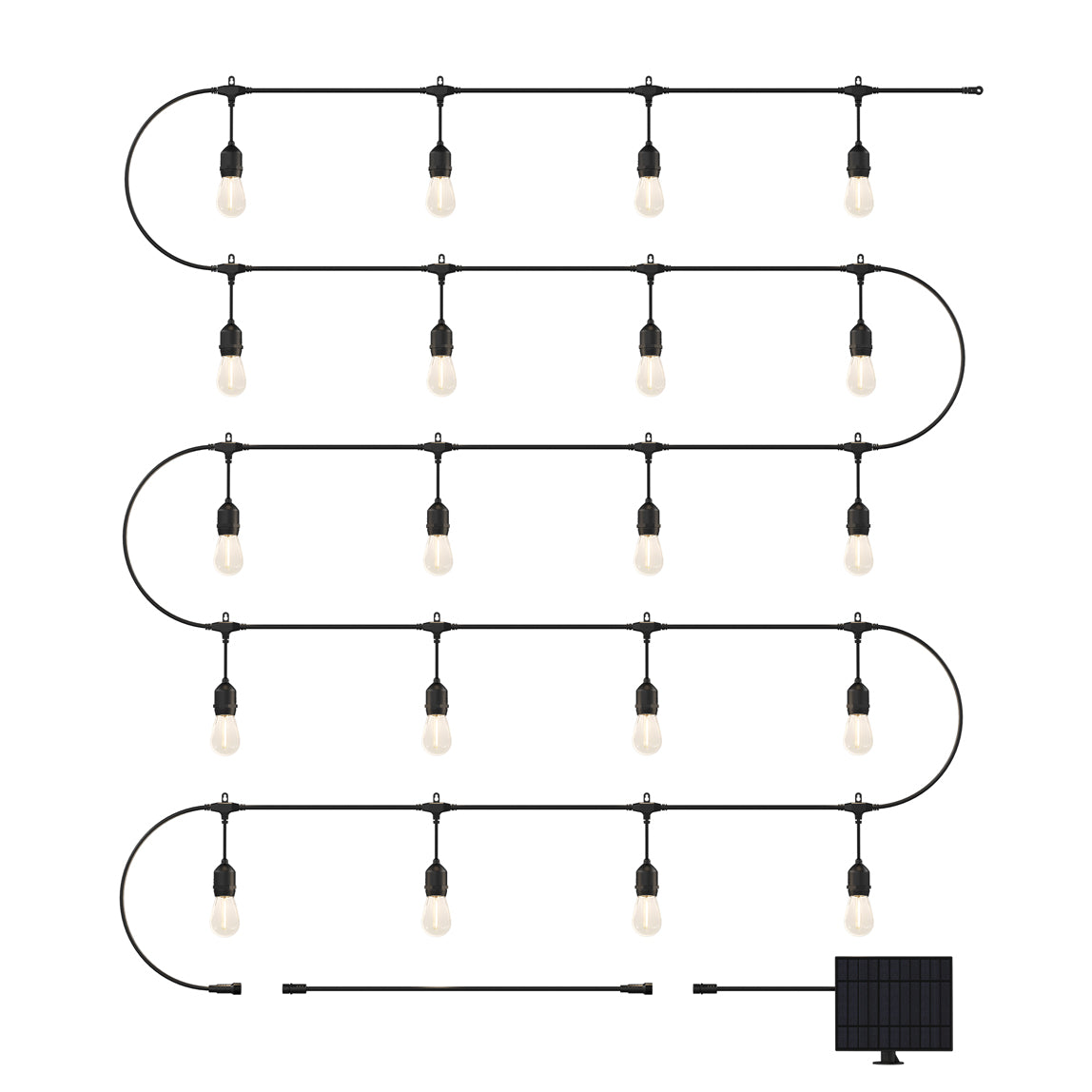Blaze 20 LED Outdoor Solar String Lights
