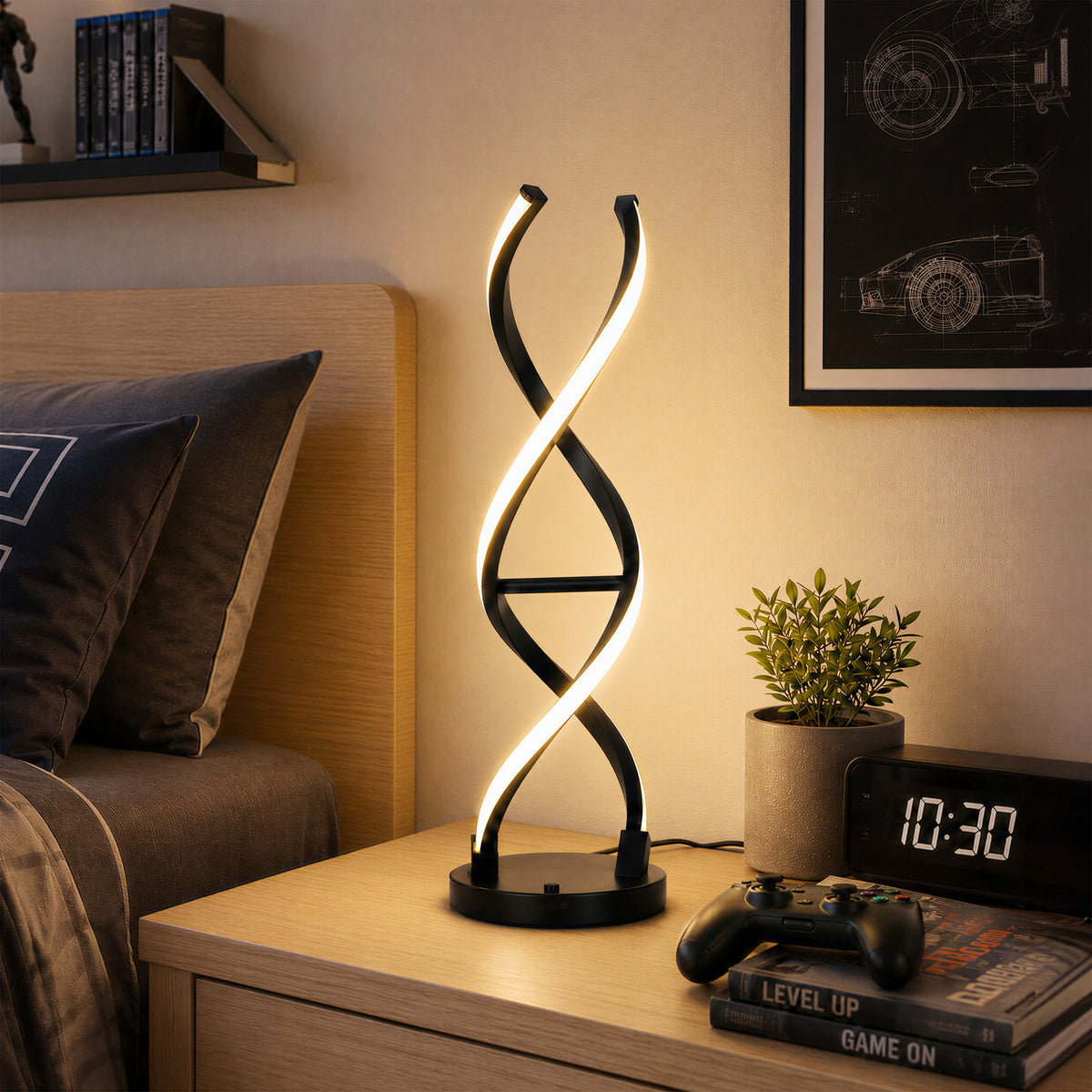 Swirl Lámpara de Mesa LED