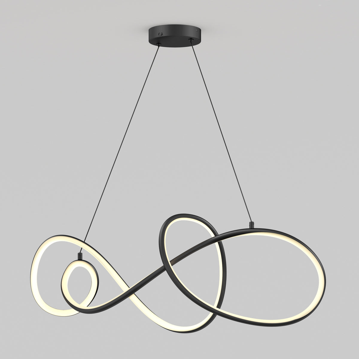 Siena modern LED pendant light 5 CCT