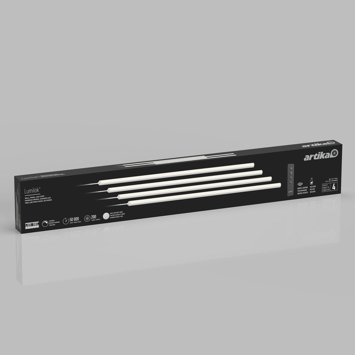 Luminaire DEL Lumilok avec télécommande pour Sonolok - paquet de 4