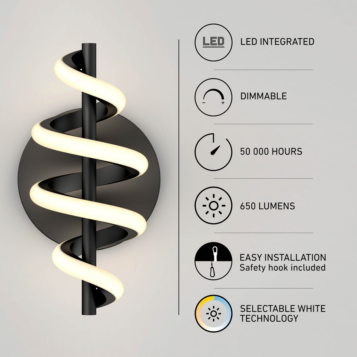 Chorus LED Wall Light