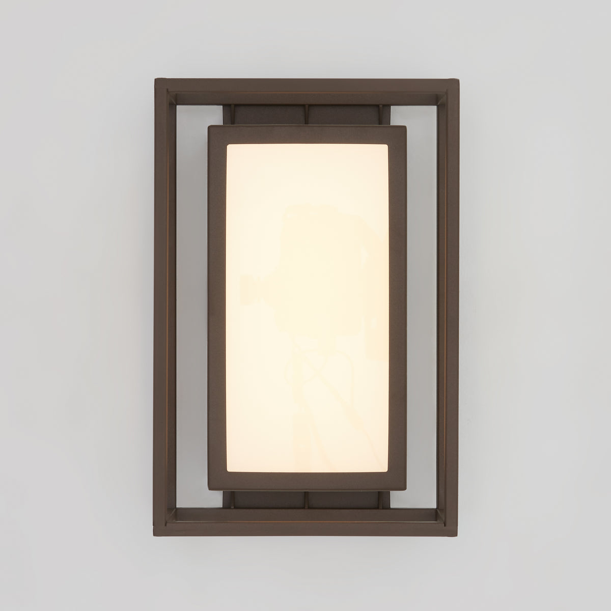 Ghost indoor-outdoor LED wall light