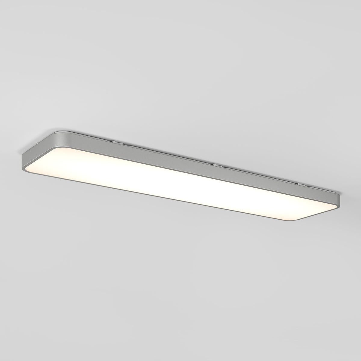 Europa 48 in. x 12 in. (122 x 30 cm) Modern Flush Mount Ceiling Light- with remote