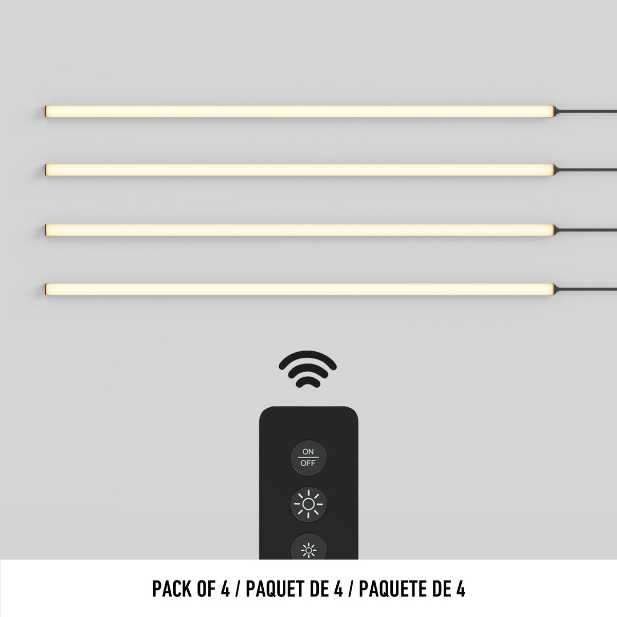 Luminaire DEL Lumilok avec télécommande pour Sonolok - paquet de 4