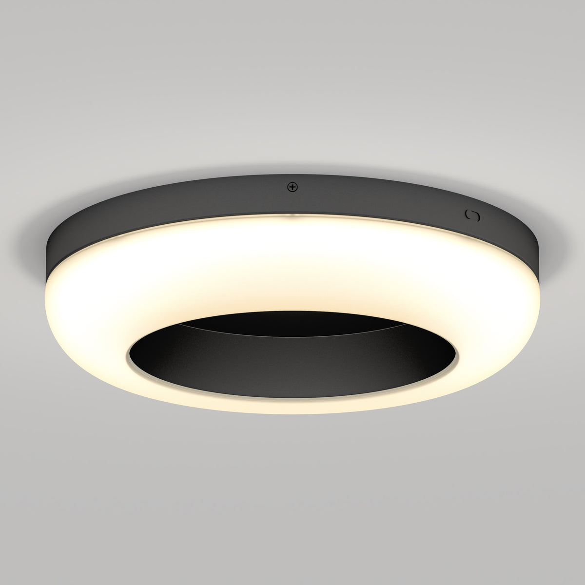 Louka 15 in. modern LED flush mount light 5 CCT