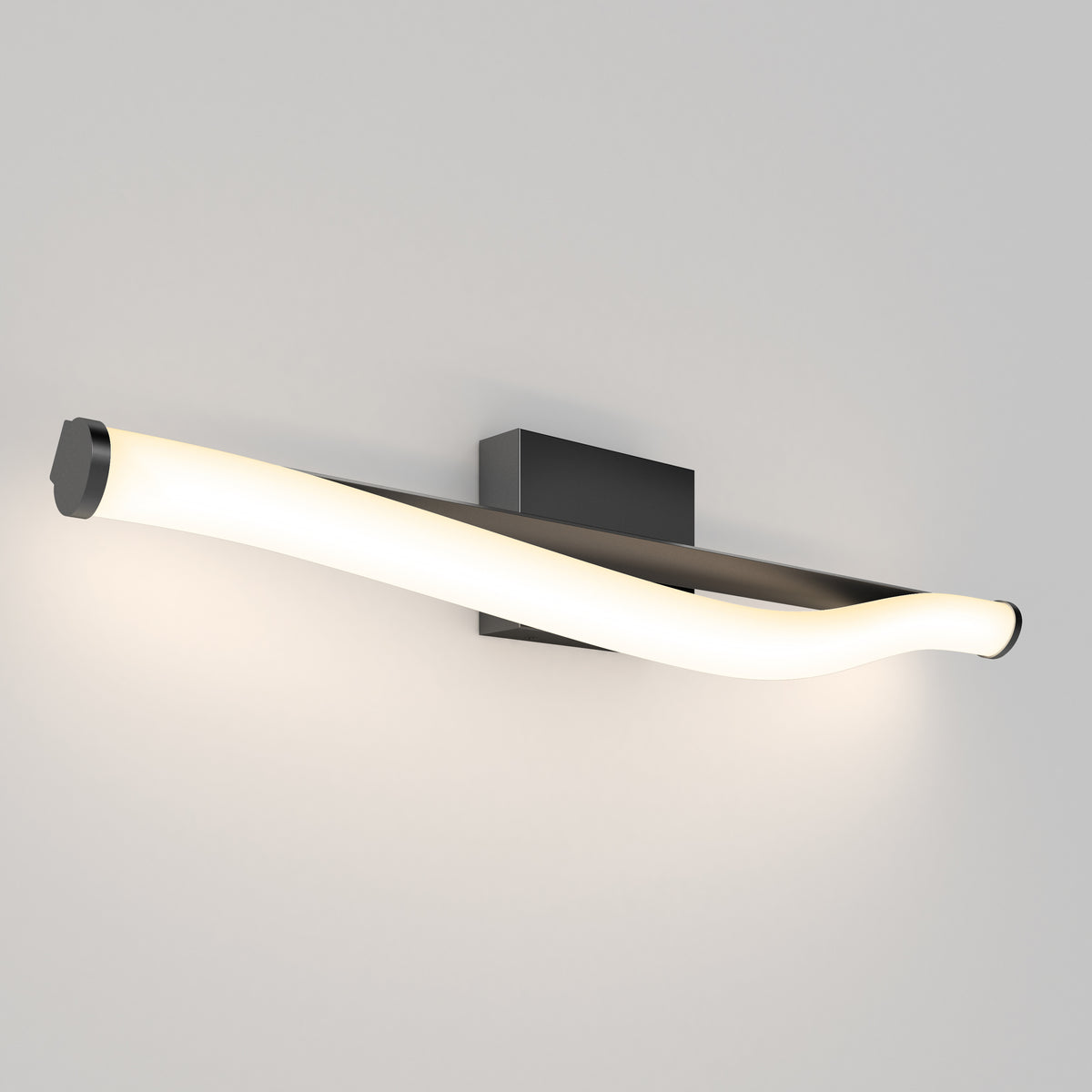 Arc 27-in (69 cm) Integrated LED 5-CCT Vanity Light Bar for Bathroom
