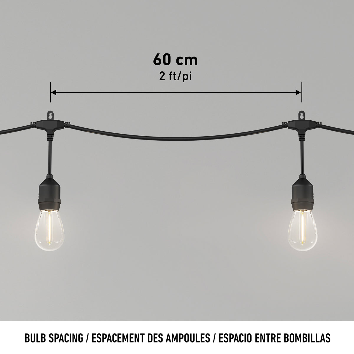 Guirlande lumineuse solaire Eclipse avec télécommande