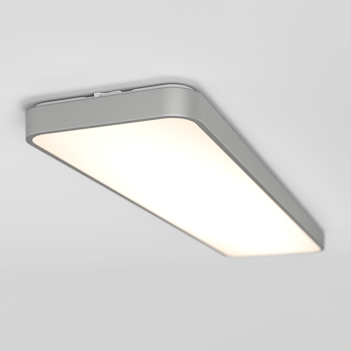 Europa 48 in. x 12 in. (122 x 30 cm) Modern Flush Mount Ceiling Light- with remote