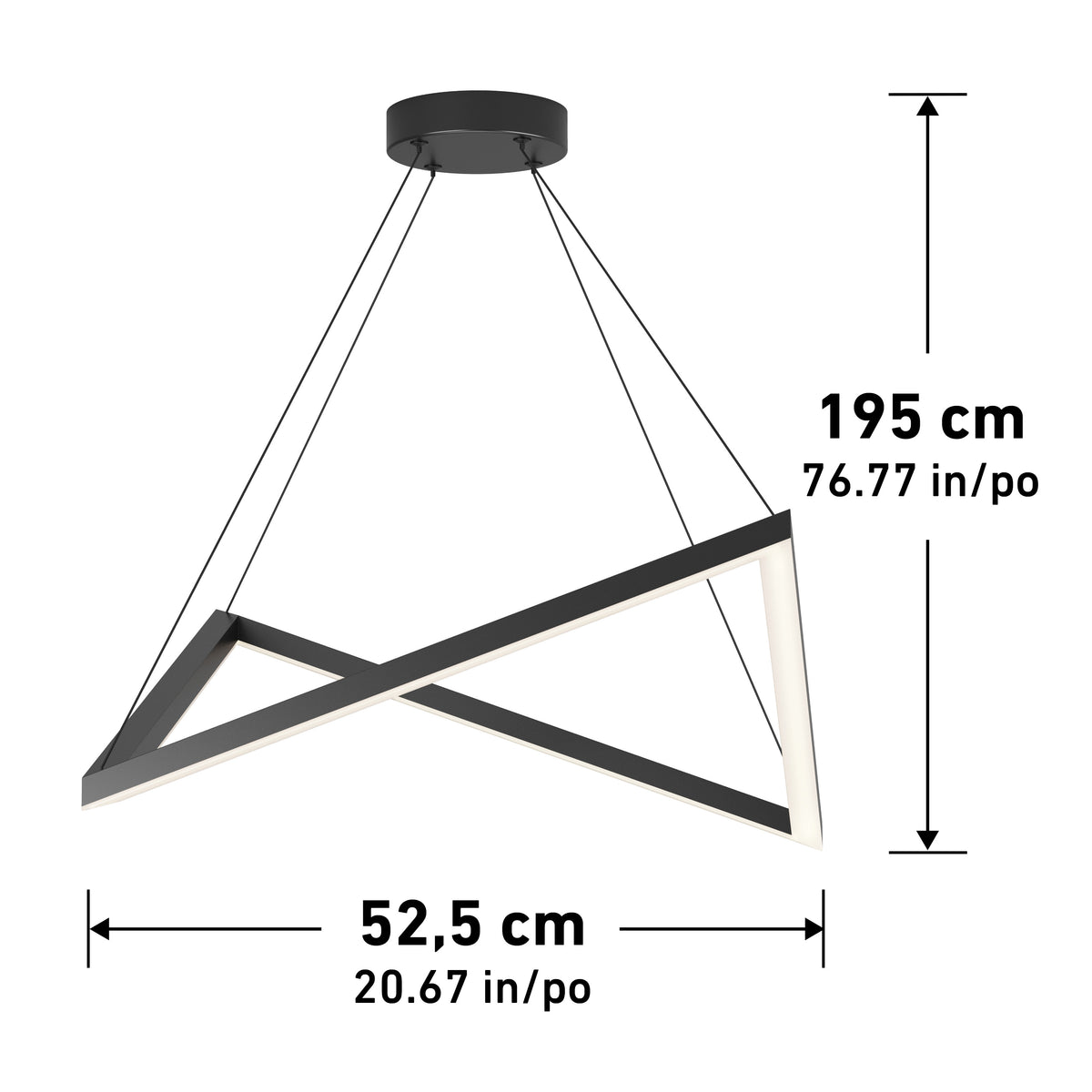 Artemis LED pendant light 3 CCT