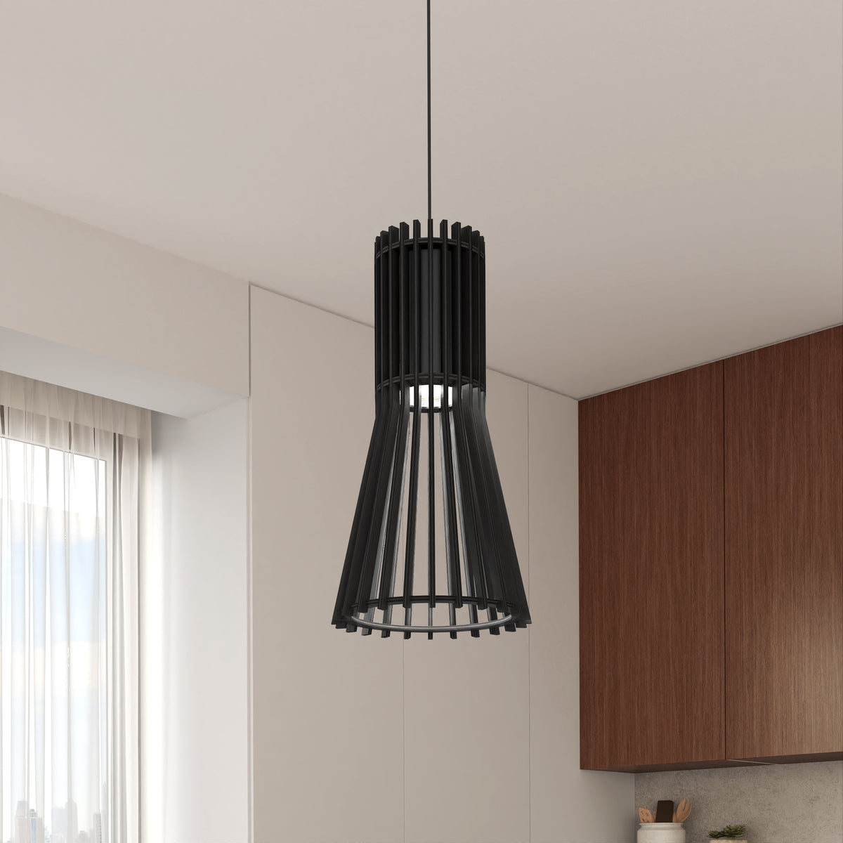 Kiyo modern LED pendant light 3 CCT