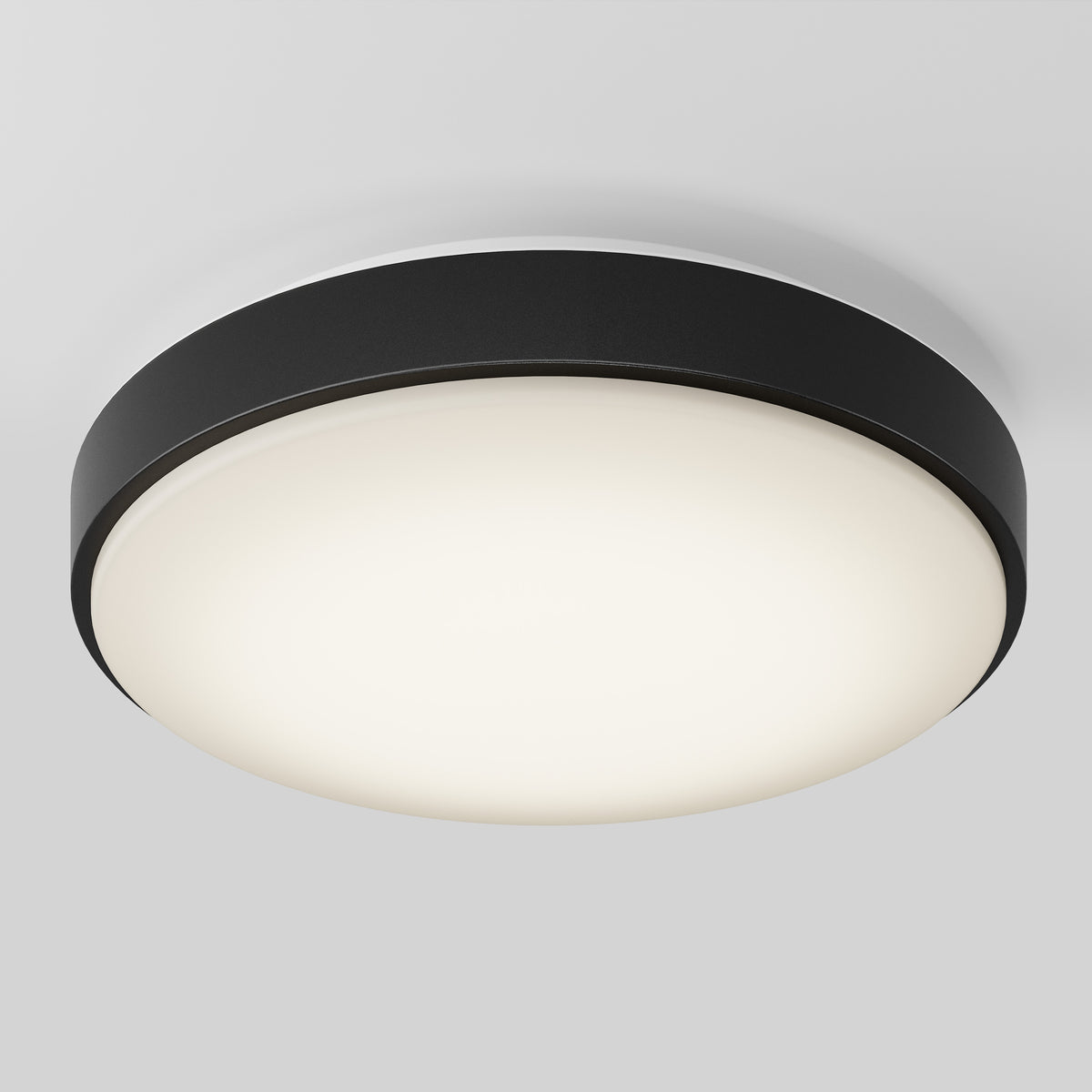 Sunraker 10 in. LED modern flush mount light