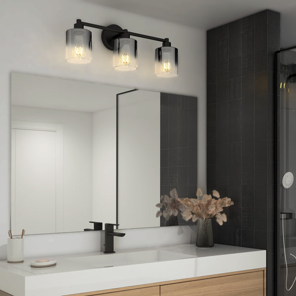 Haze 25-in (64 cm) 3-Light Modern LED Vanity Light for Bathroom