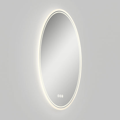Corby 22 in. x 28 in. LED mirror 3 CCT with defogger
