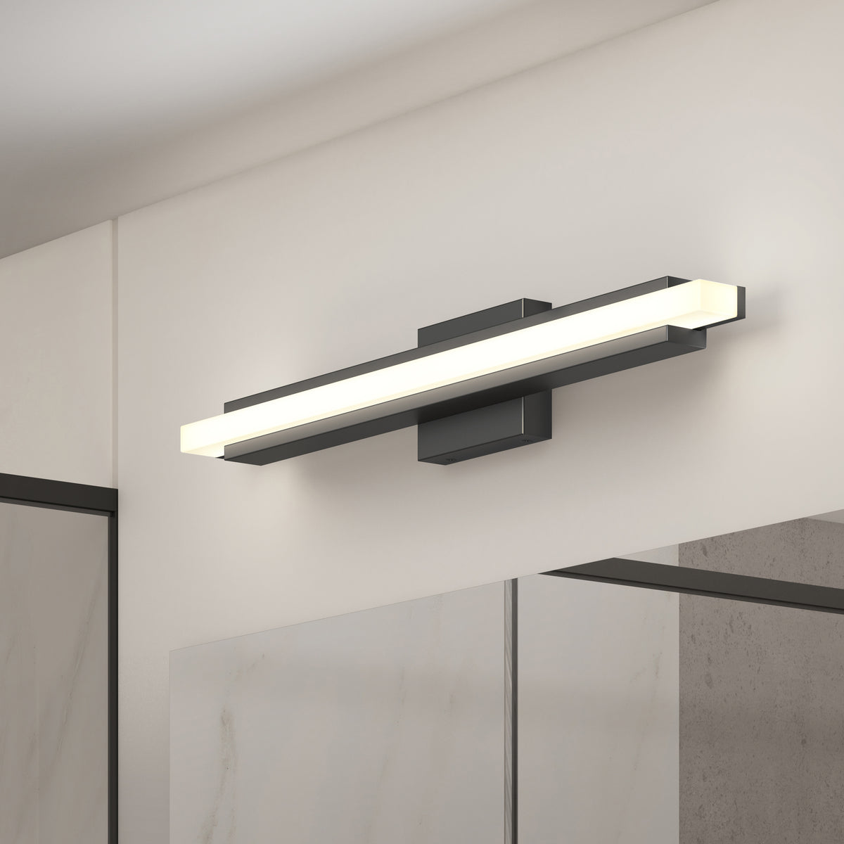 Ophelia 27-in (69 cm) Integrated LED 5-CCT Vanity Light Bar for Bathroom