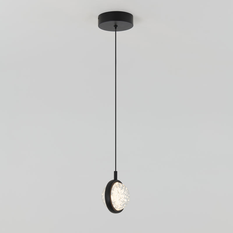 Avalon LED 1-light pendant, Matte Black