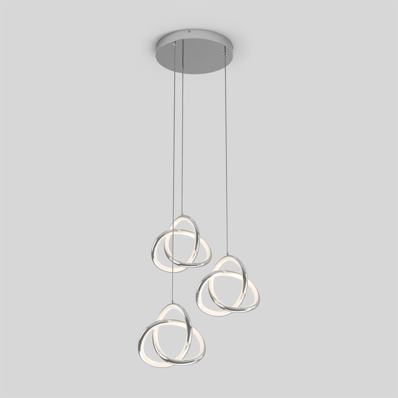 lámpara suspendida LED Zephyr  de 3 Luces