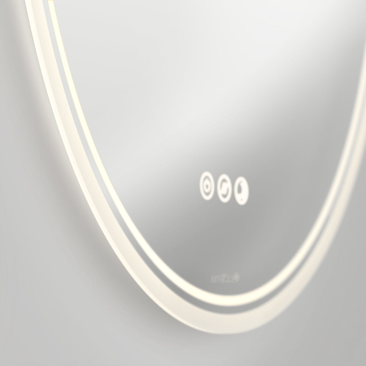 Corby 22 in. x 28 in. LED mirror 3 CCT with defogger