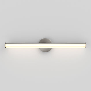 The Artika Ewen 27-in Integrated LED 5-CCT Vanity Light Bar is a modern brushed nickel fixture, perfect for bathroom mirrors, offering adjustable color temperatures to customize your lighting ambiance.