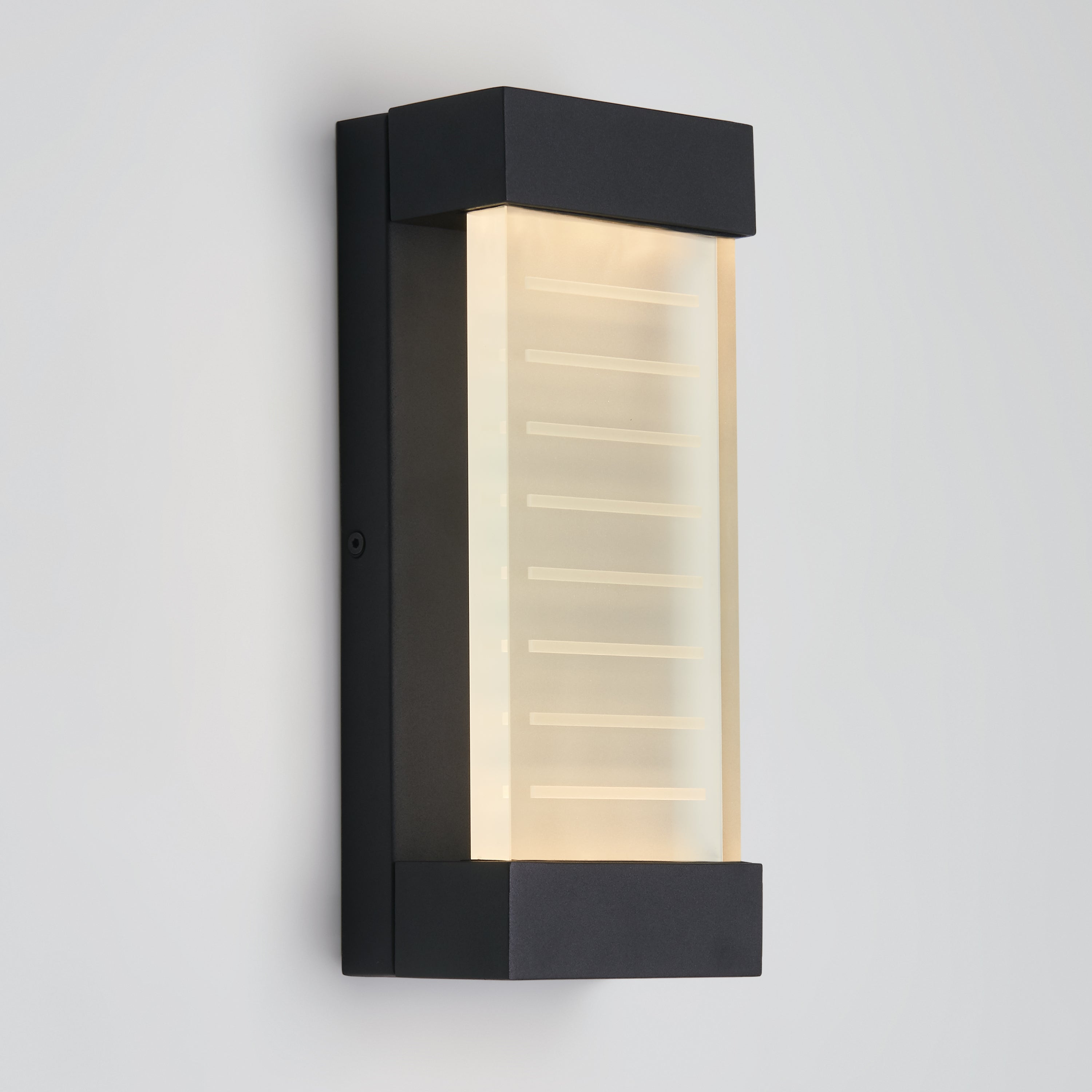 Percy LED Wall Light Matte Black in Matte Black | Artika Canada