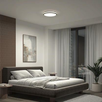 Hemisphere 15 in. LED flush mount light 5 CCT