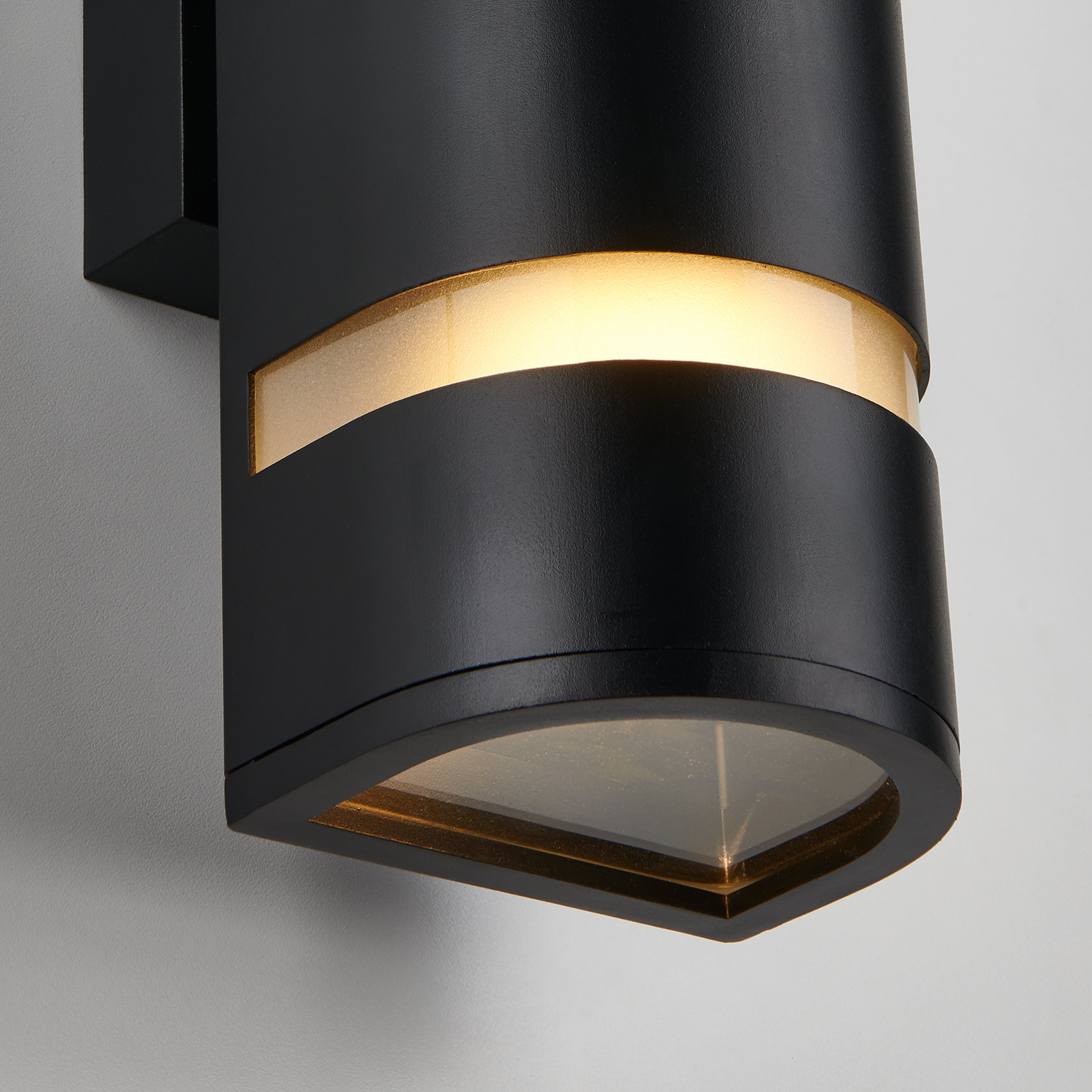 D4 Wall Light Black and Aluminum | Artika