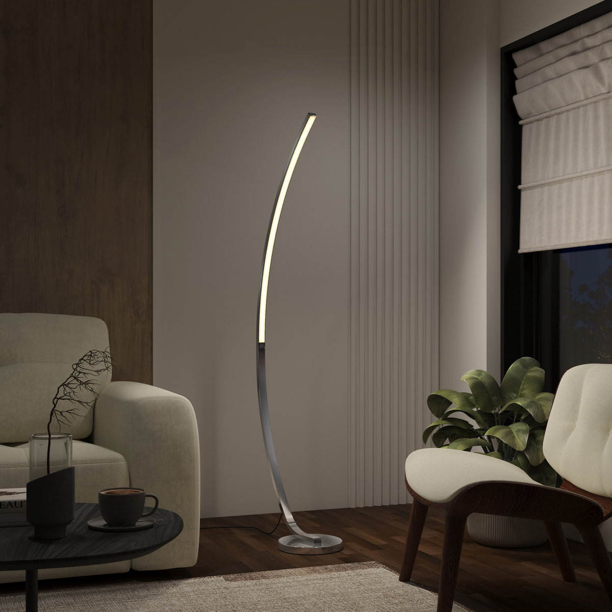 Lampadaire DEL Arc
