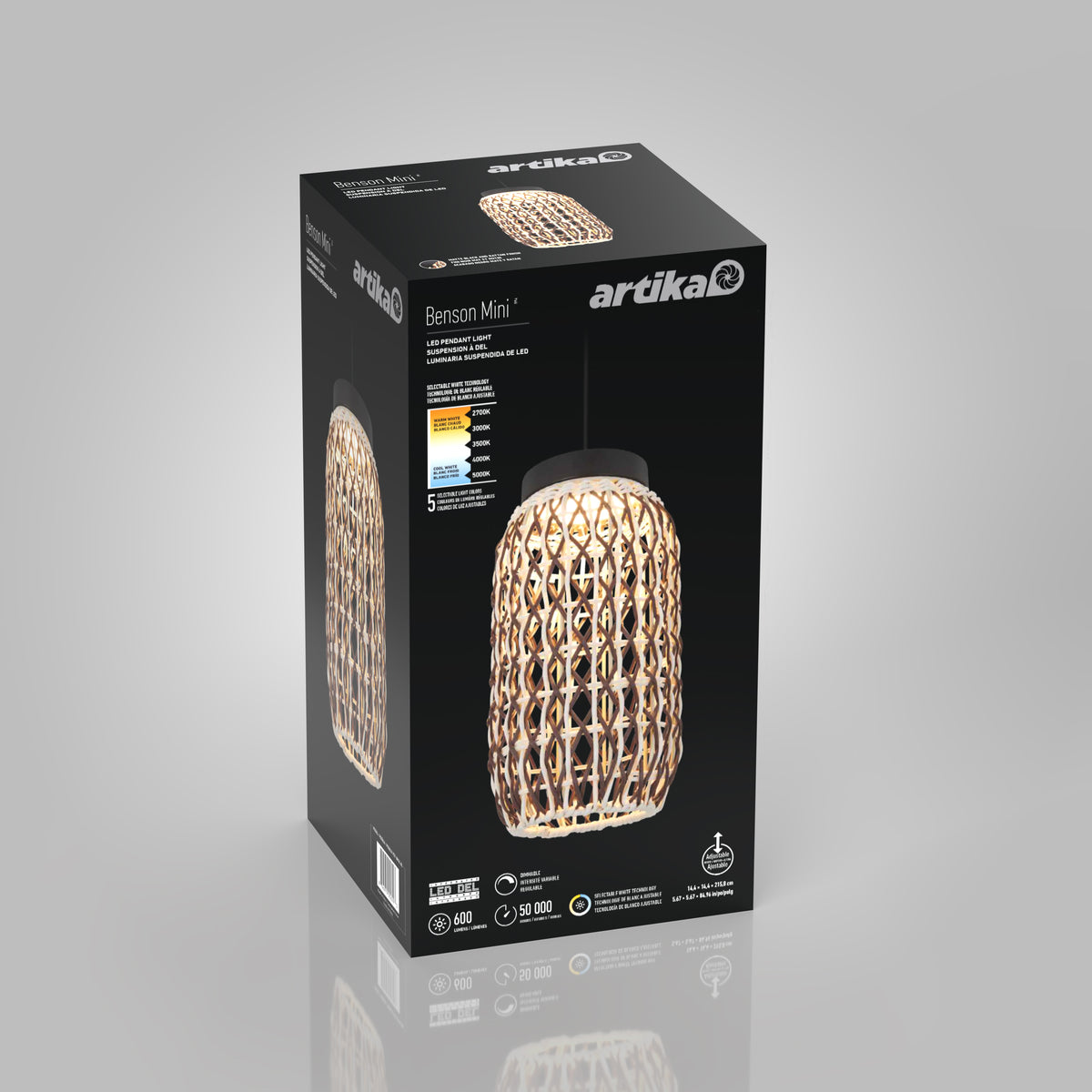 Benson Mini LED pendant light 5 CCT
