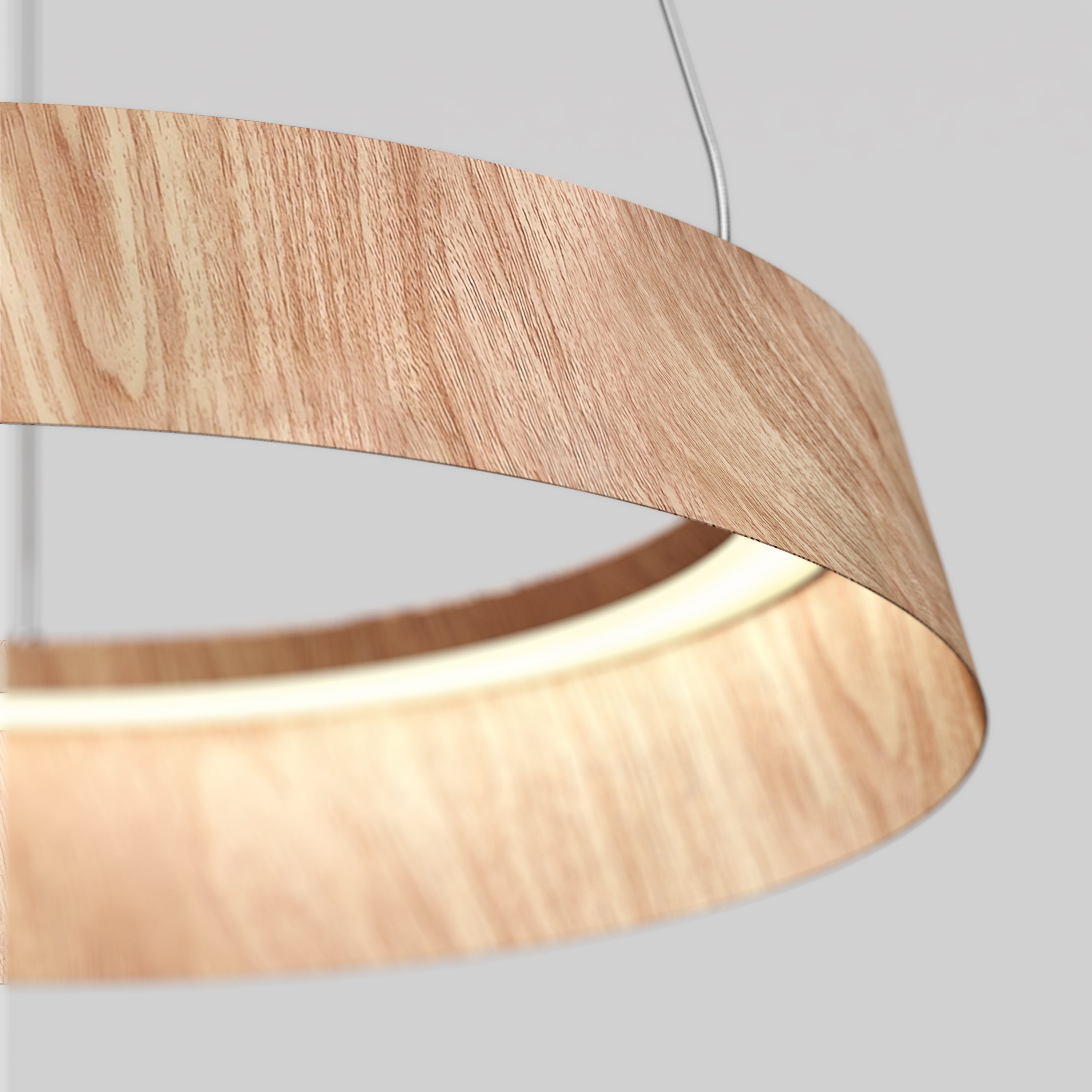 Tallis LED pendant light in Wood Effect | Artika Canada