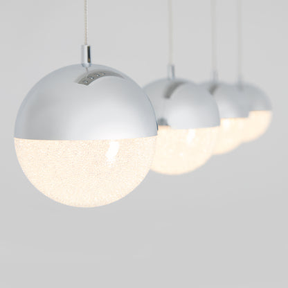 Sparkle lámpara suspendida LED de 4 luces