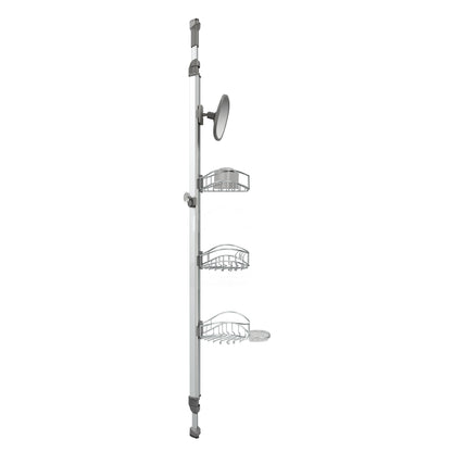 Neptune shower caddy with mirror