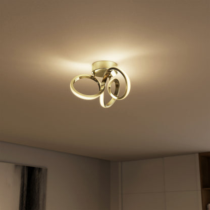 Swirl lámpara de techo LED