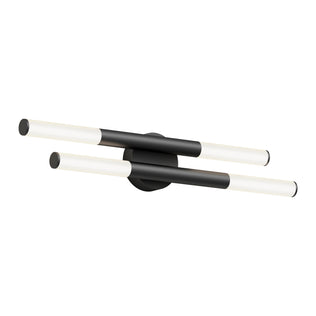 Artika Boro 27-in 2-Light LED Vanity Light: sleek modern design, 5 CCT, ideal for stylish bathroom lighting.
