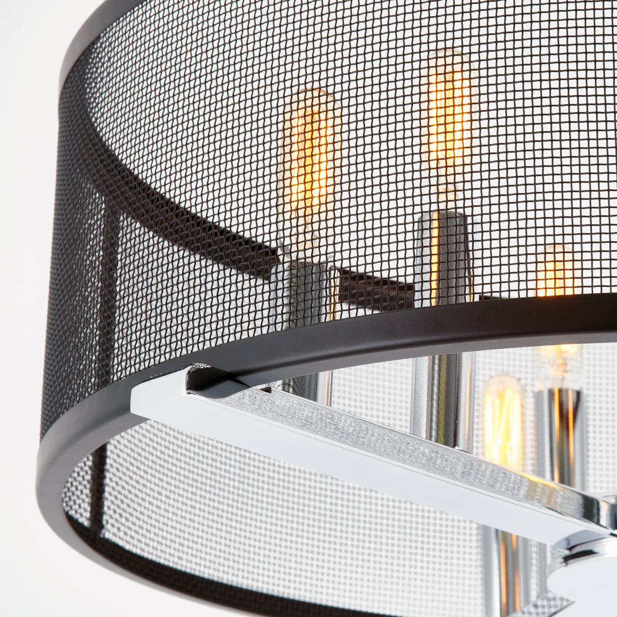 Close-up of the Artika Subway 35-in (89 cm) Integrated LED Vanity Light Bar, featuring a sleek design and warm glow—perfect as a stylish bathroom light fixture over your vanity.